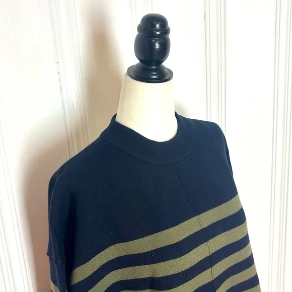 NWT ZARA Striped Boxy Sweater – Chic & Casual Comfort - Picture 6 of 7